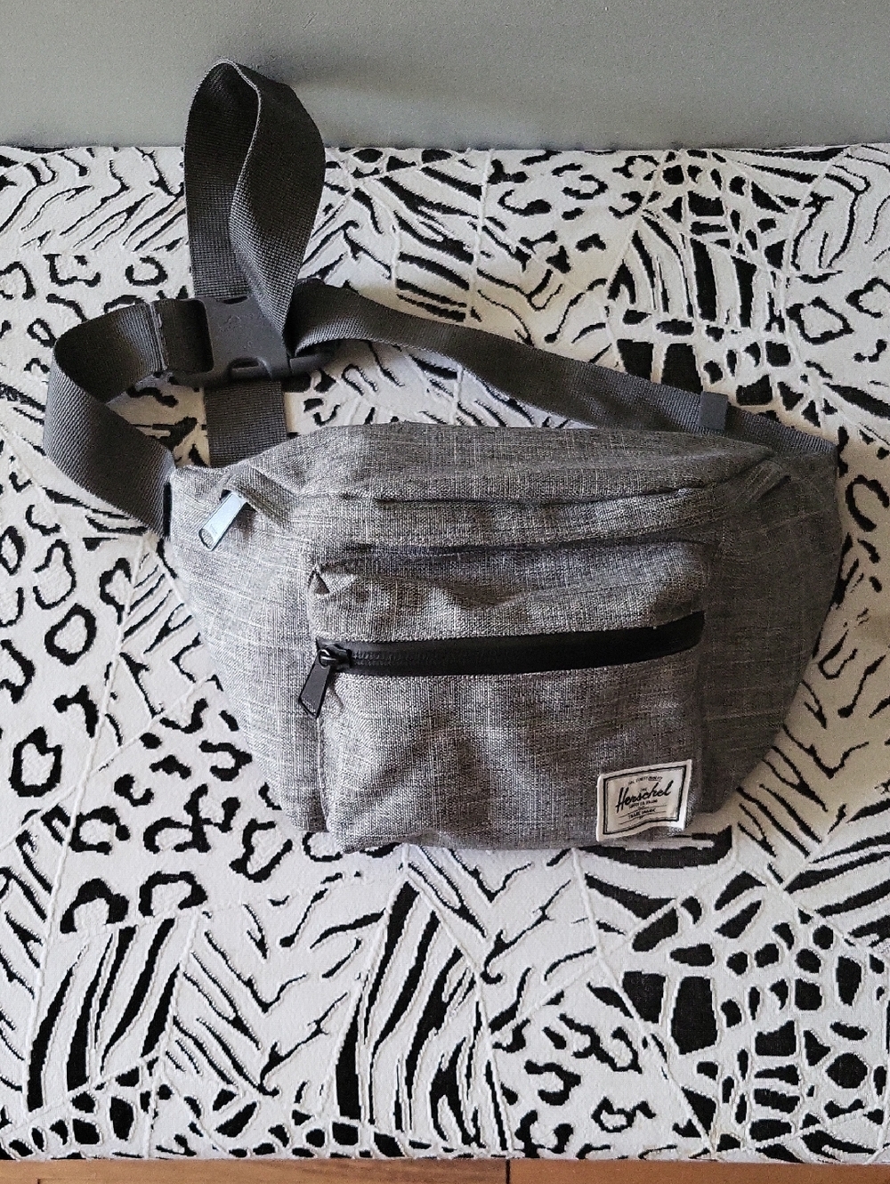 Herschel Supply Company Gray Woven Belt Bag